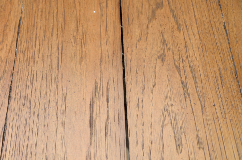 Oak Table with a Carved Pedestal Base