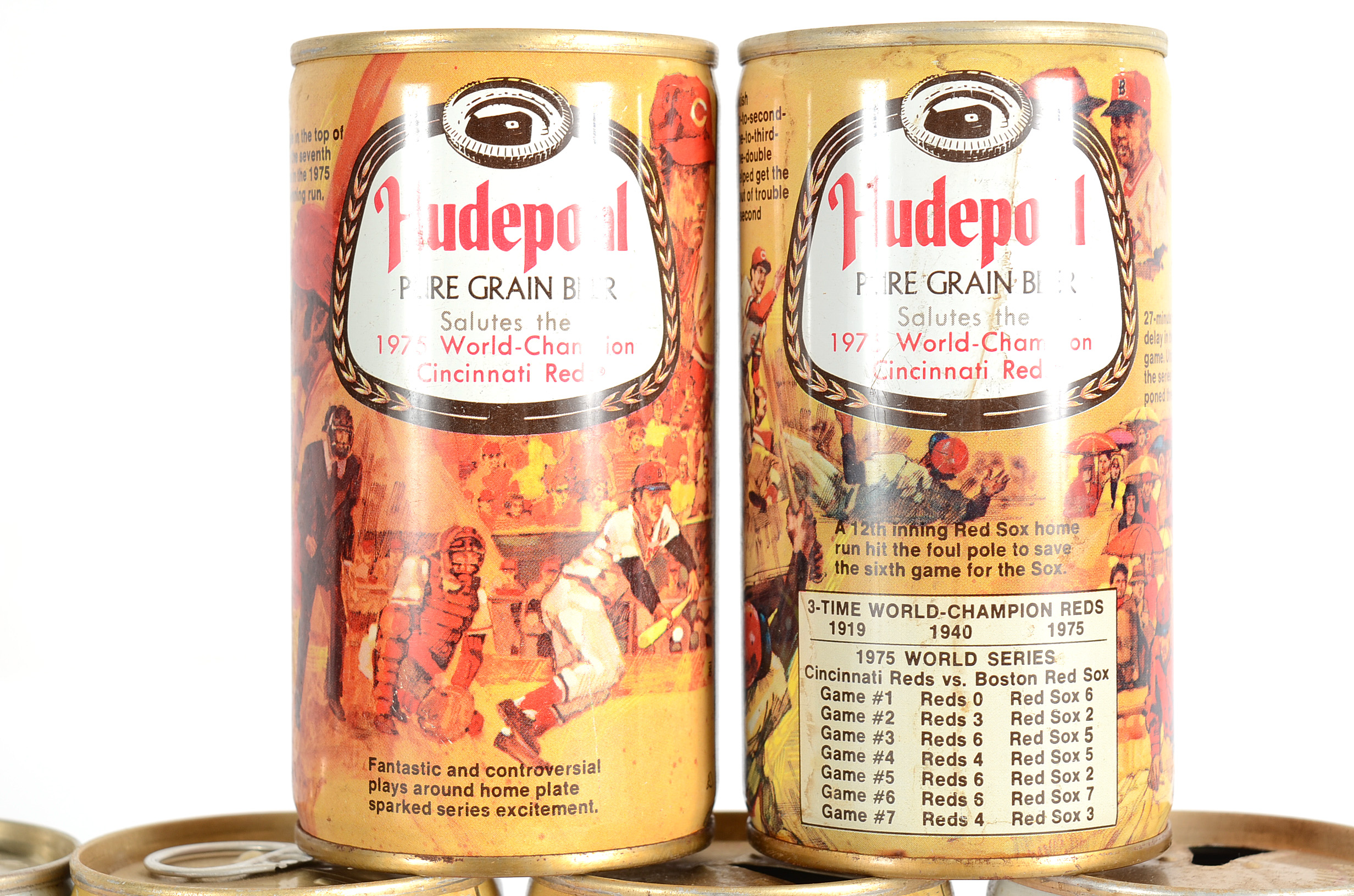 1970s  RC Cola Baseball And Football Player Photo Cans