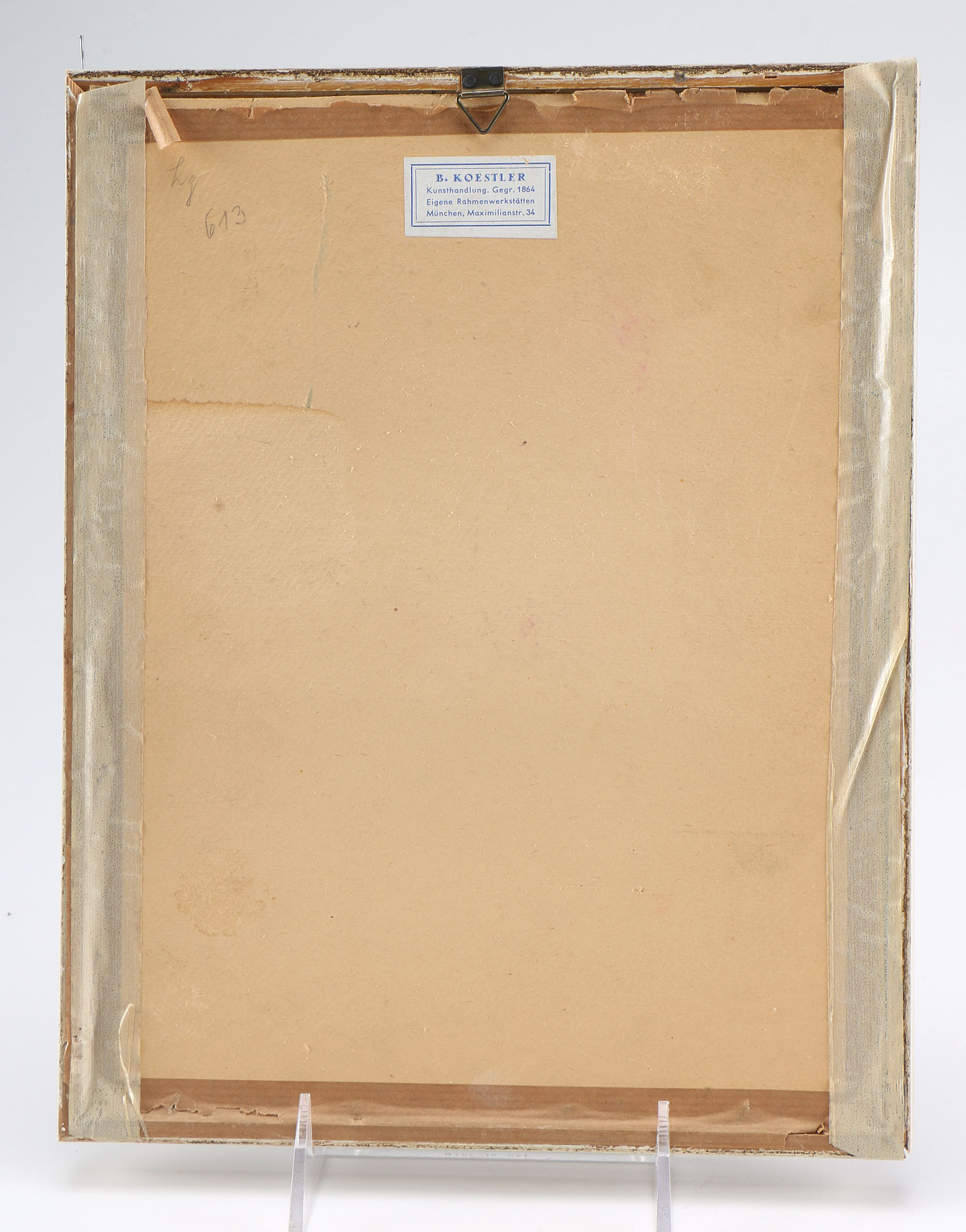 Original Colored Etching "München, Altes Rathaus"