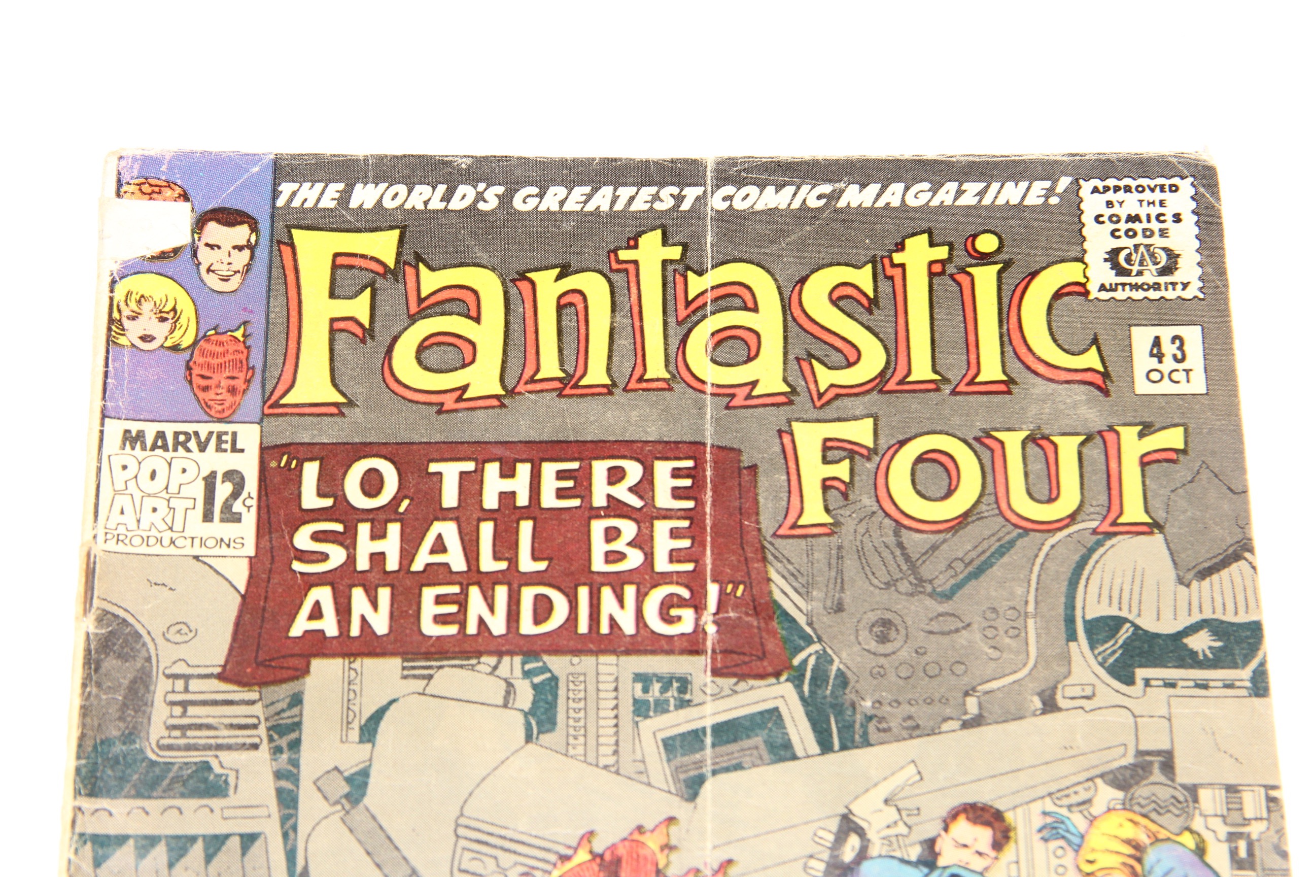 Collection of Marvel Fantastic Four Comic Books from 1965 and 1966