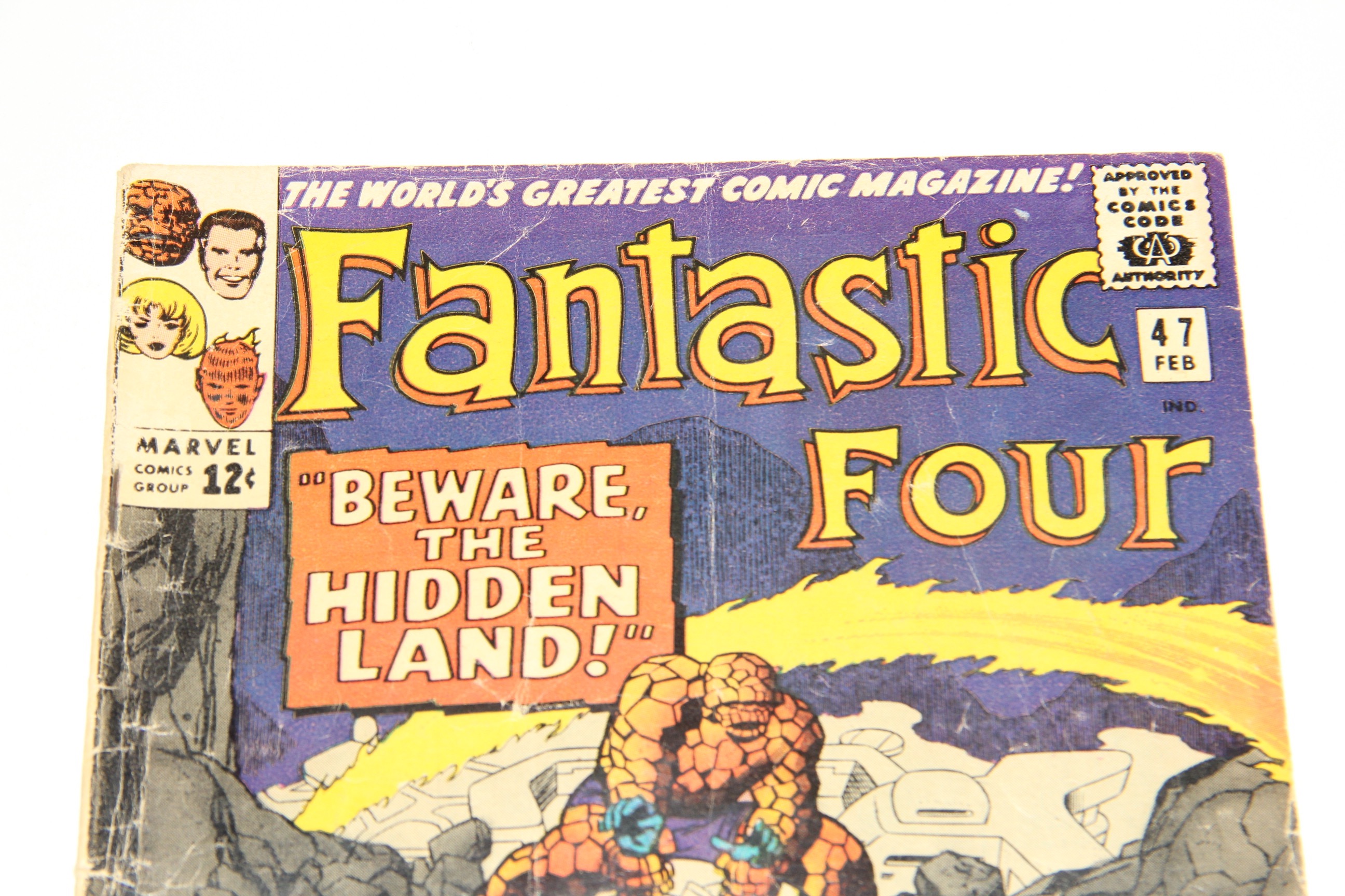 Collection of Marvel Fantastic Four Comic Books from 1965 and 1966