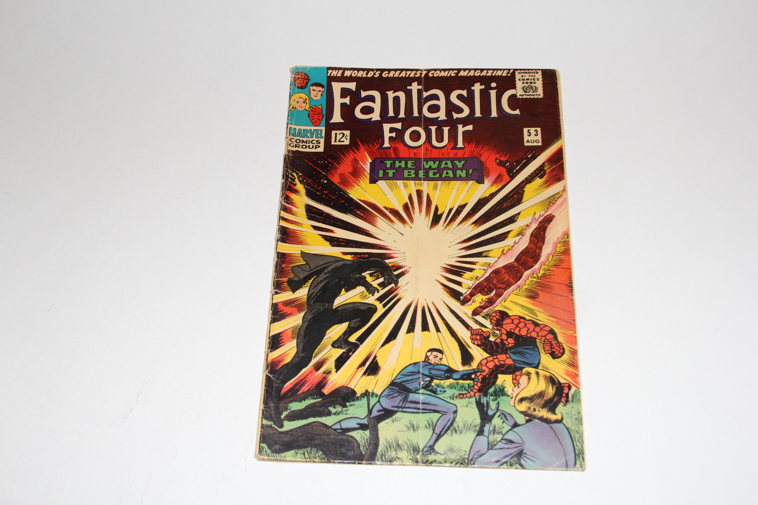 Collection of Marvel Fantastic Four Comic Books from 1965 and 1966