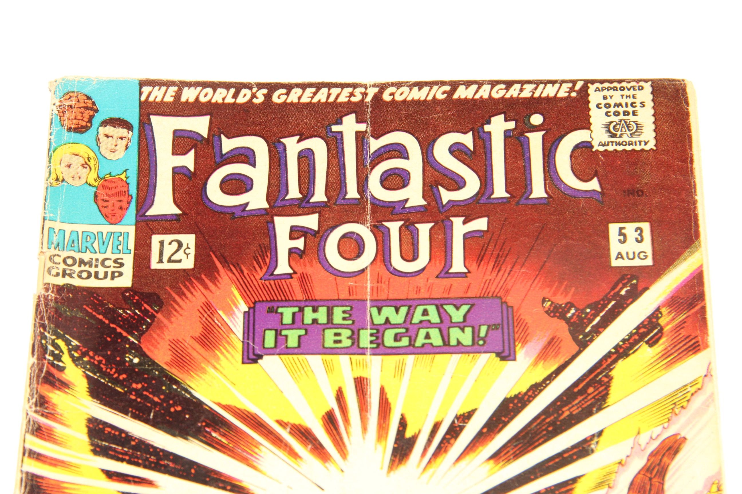 Collection of Marvel Fantastic Four Comic Books from 1965 and 1966