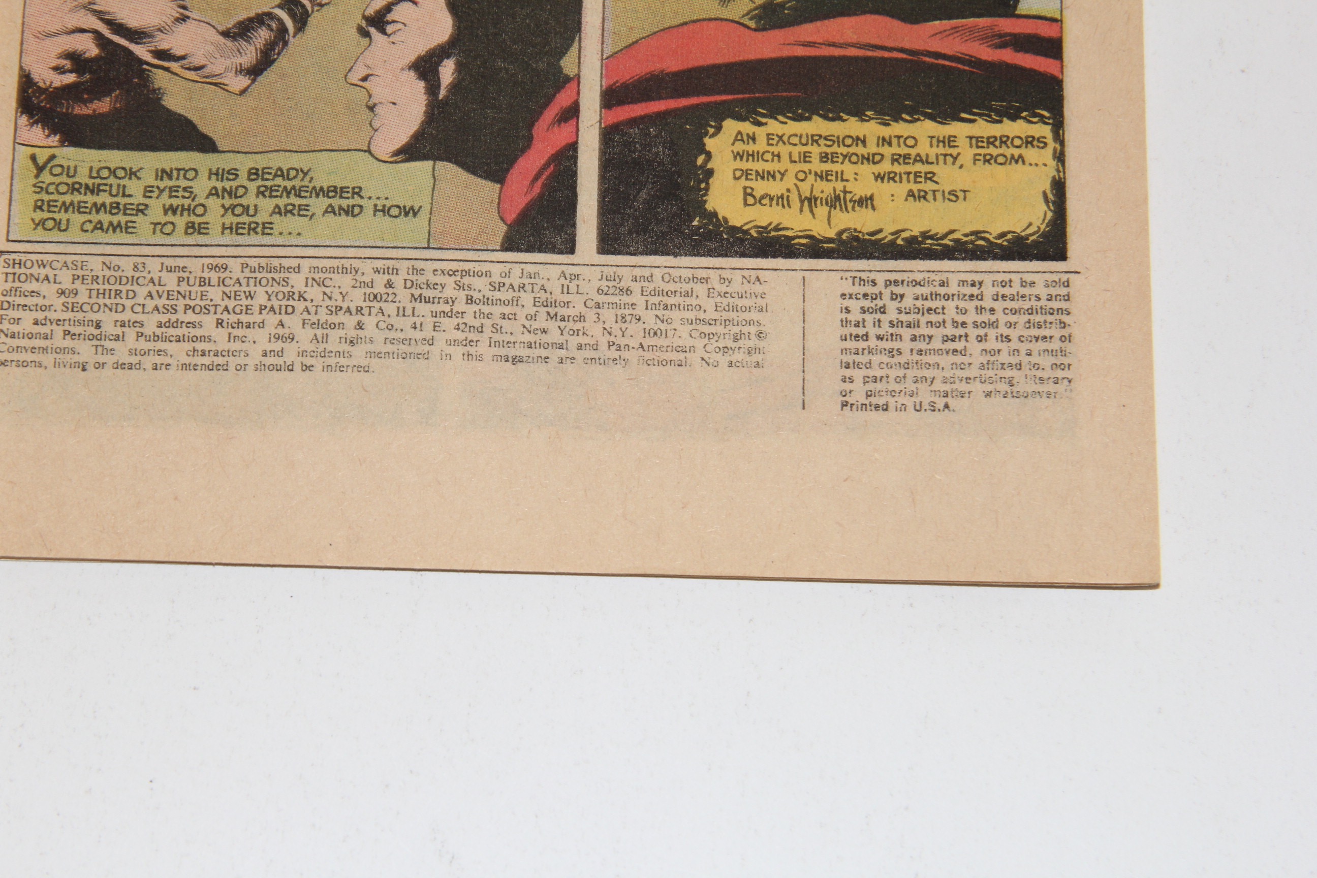 DC "Showcase" Comic Books