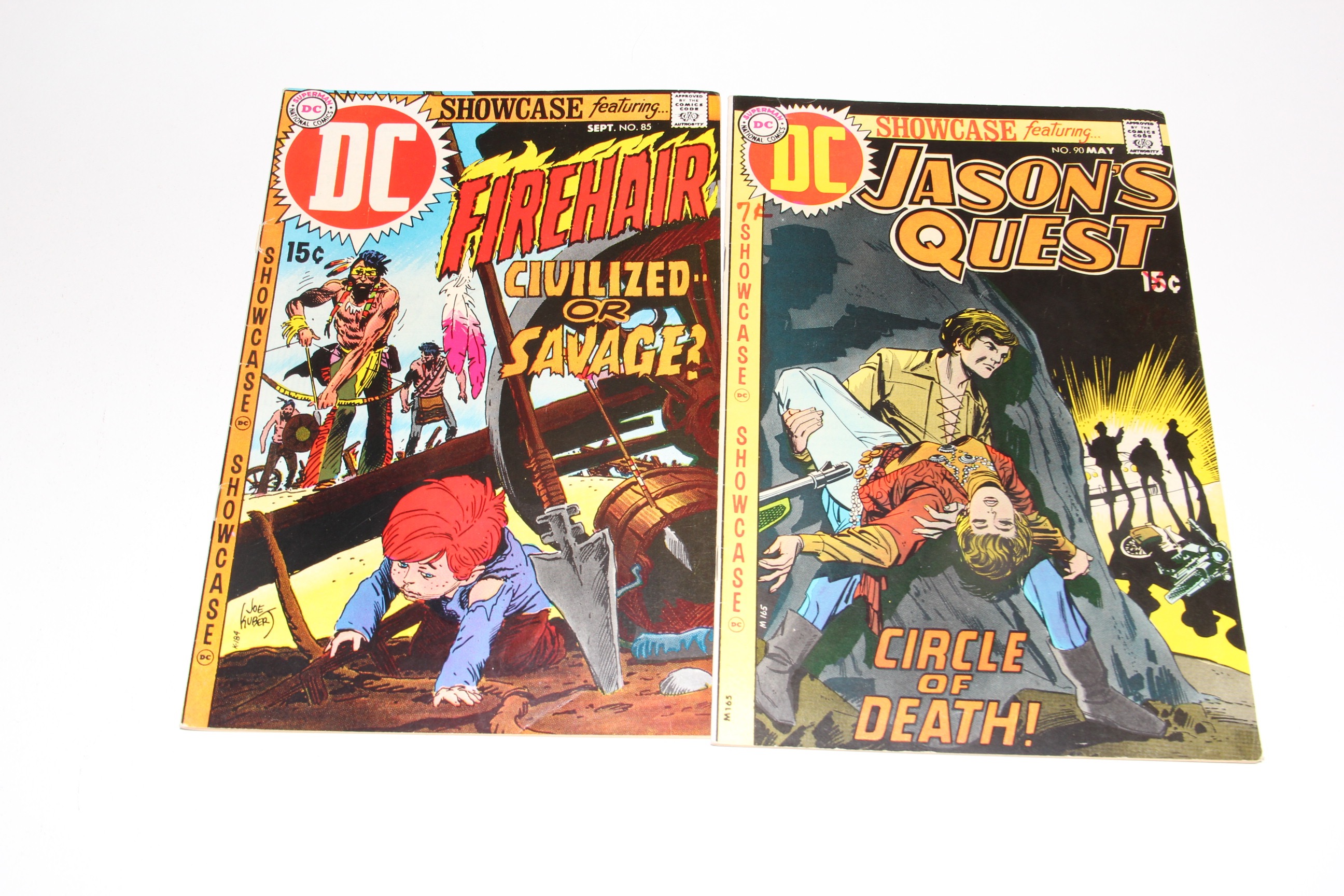 DC "Showcase" Comic Books