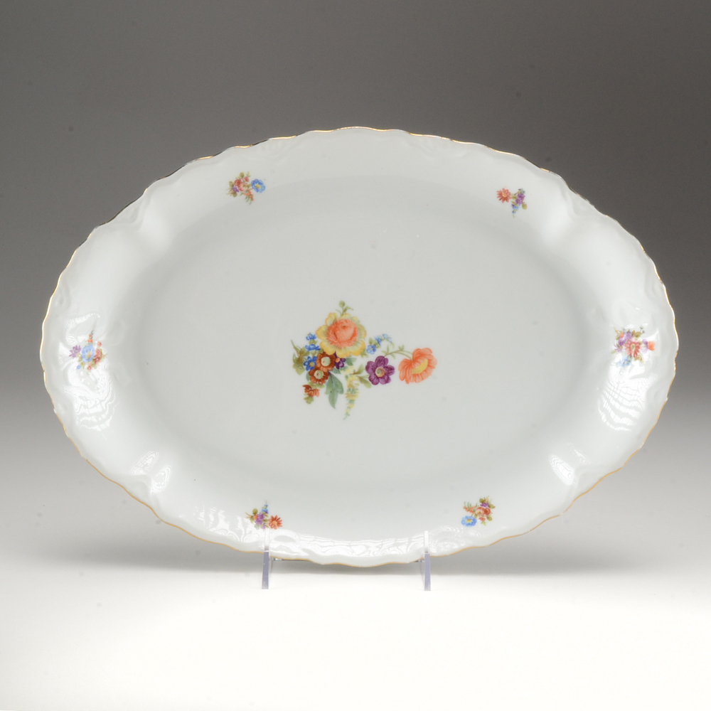 CT Germany Porcelain Soup Tureen and Platter