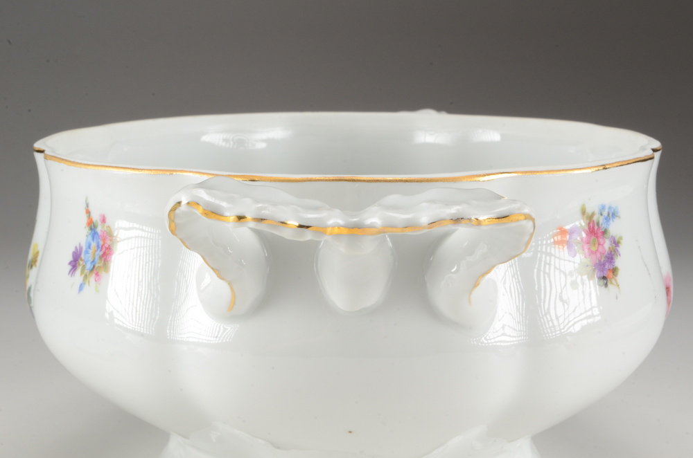 CT Germany Porcelain Soup Tureen and Platter