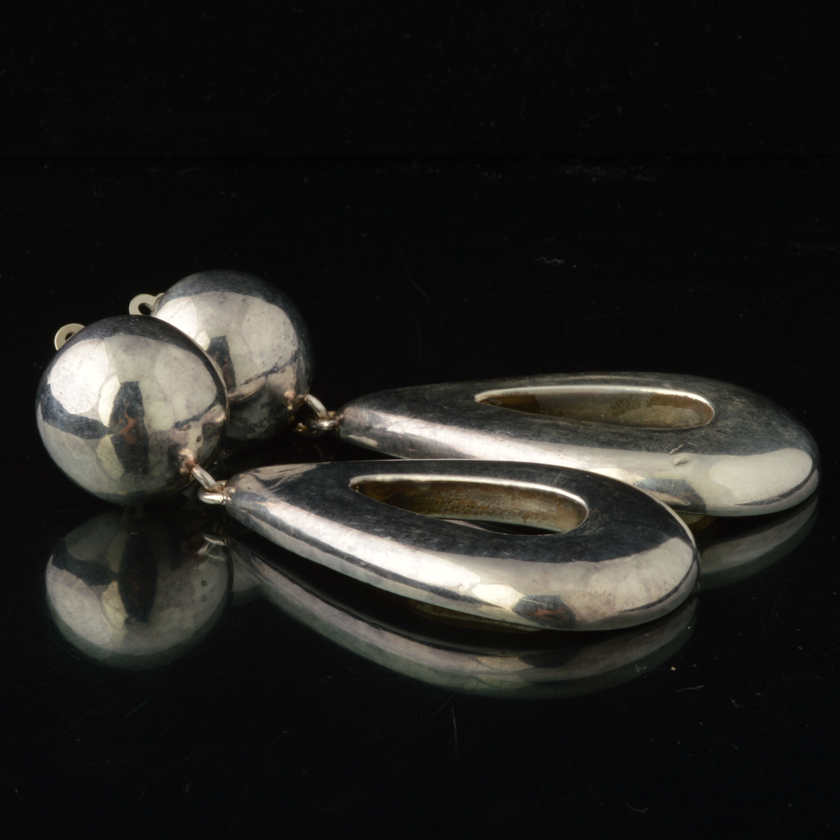 Sterling Silver Teardrop Earrings