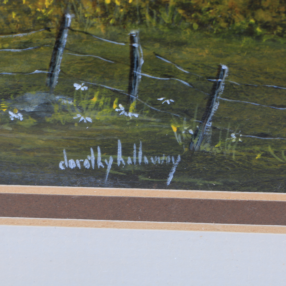 Dorothy Holloway Signed Original Oil Painting