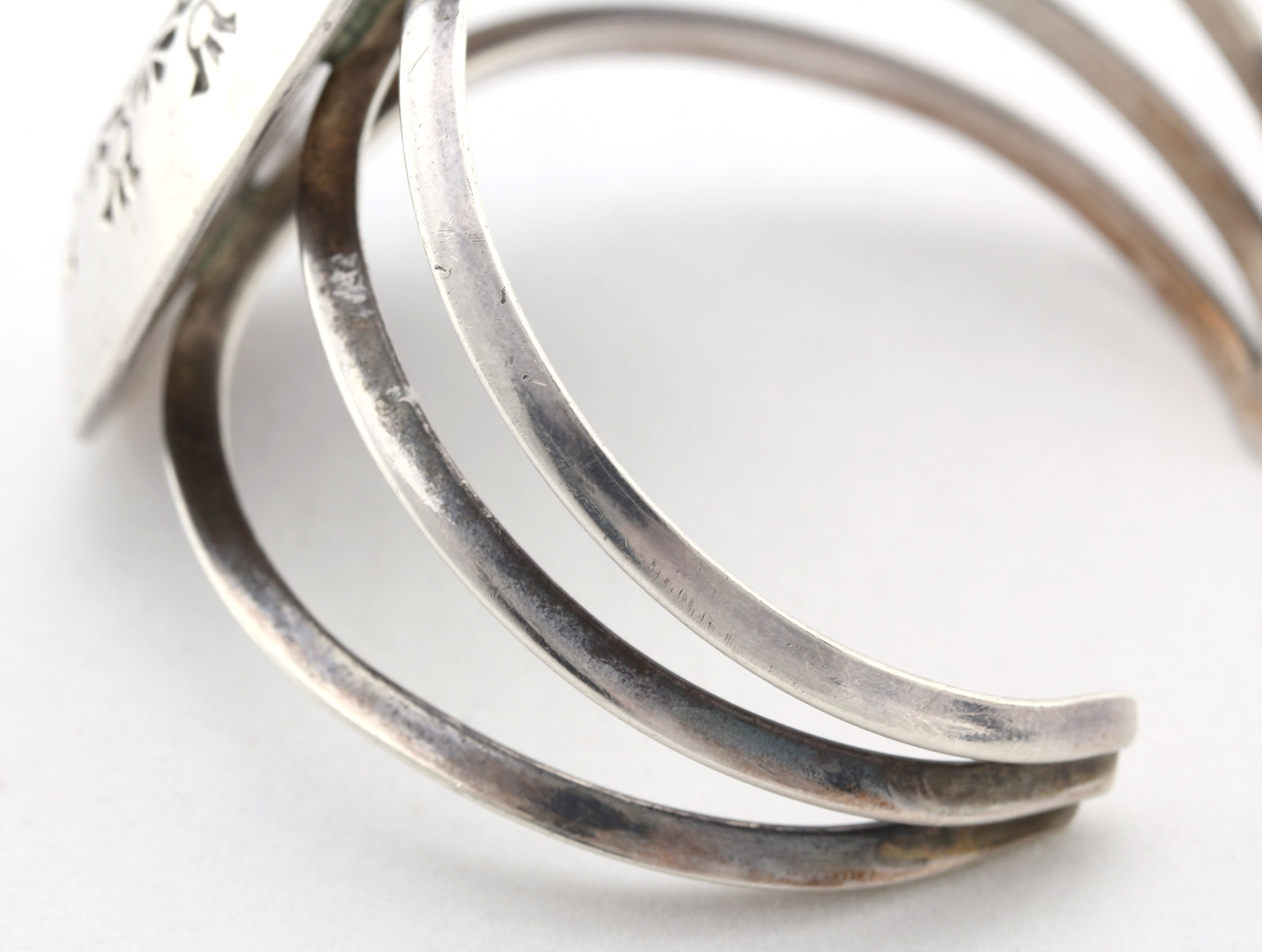 Theresa Navajo Style Sterling Silver Turquoise Cuff Bracelet