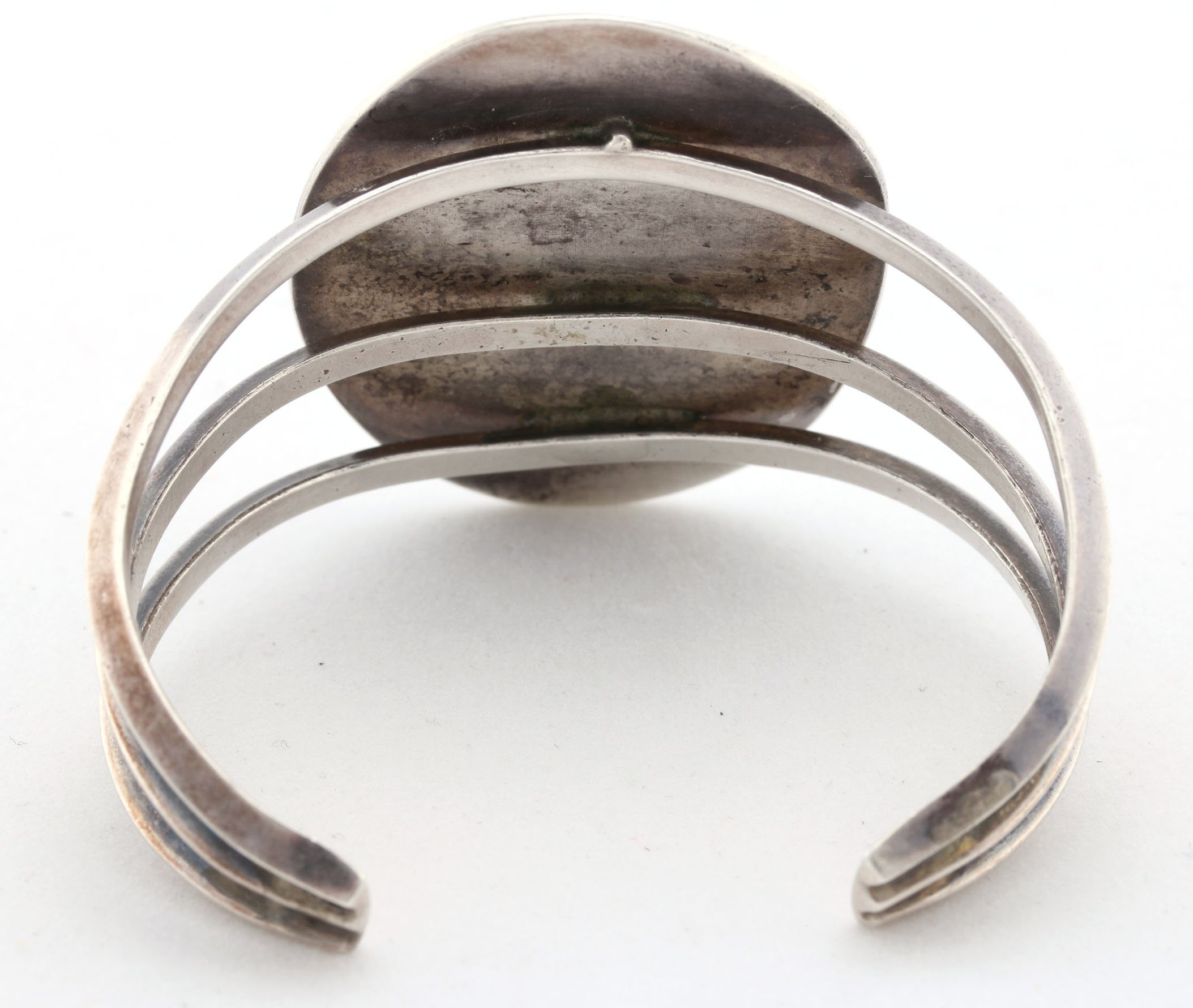 Theresa Navajo Style Sterling Silver Turquoise Cuff Bracelet