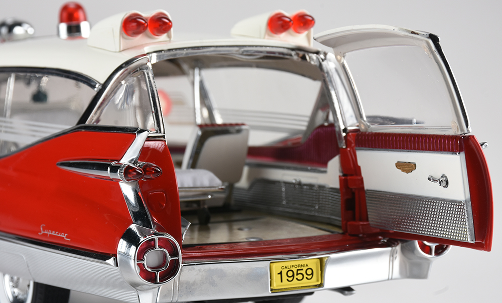 1959 Cadillac Superior Crown Royale Ambulance Die-cast Car