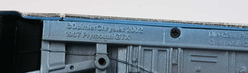 1967 Plymouth GTX Die-Cast Car