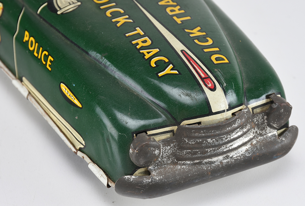 Vintage Marx Dick Tracy Tin Squad Car