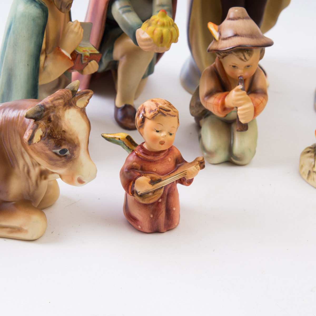 Vintage Goebel Hummel Christmas Nativity Scene Figurines