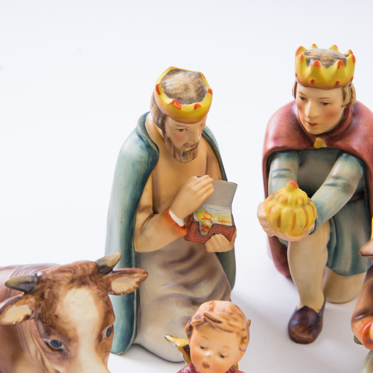Vintage Goebel Hummel Christmas Nativity Scene Figurines
