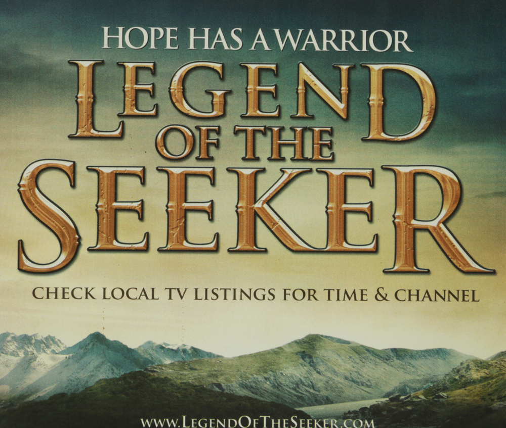Disney's "Legend of the Seeker" Vinyl Poster