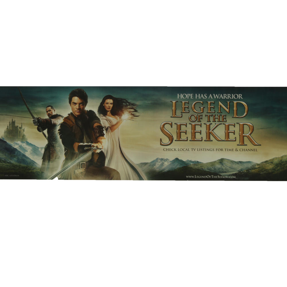 Disney's "Legend of the Seeker" Vinyl Poster