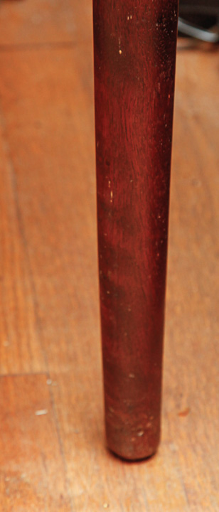 Jens Risom Designs Single Pedestal Teak Student Desk