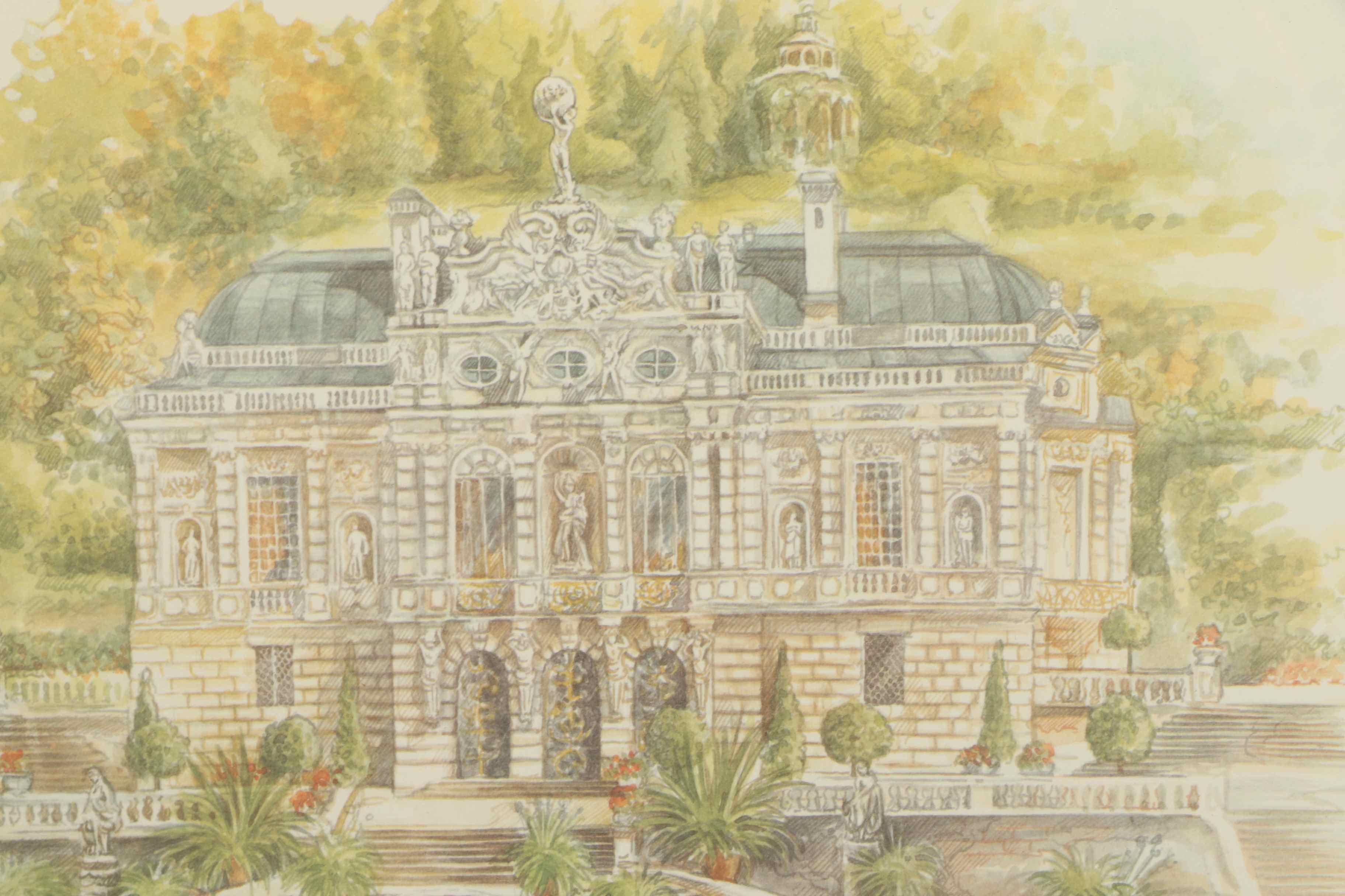 Offset Lithographs on Paper after Drawings by Bernadette Coy