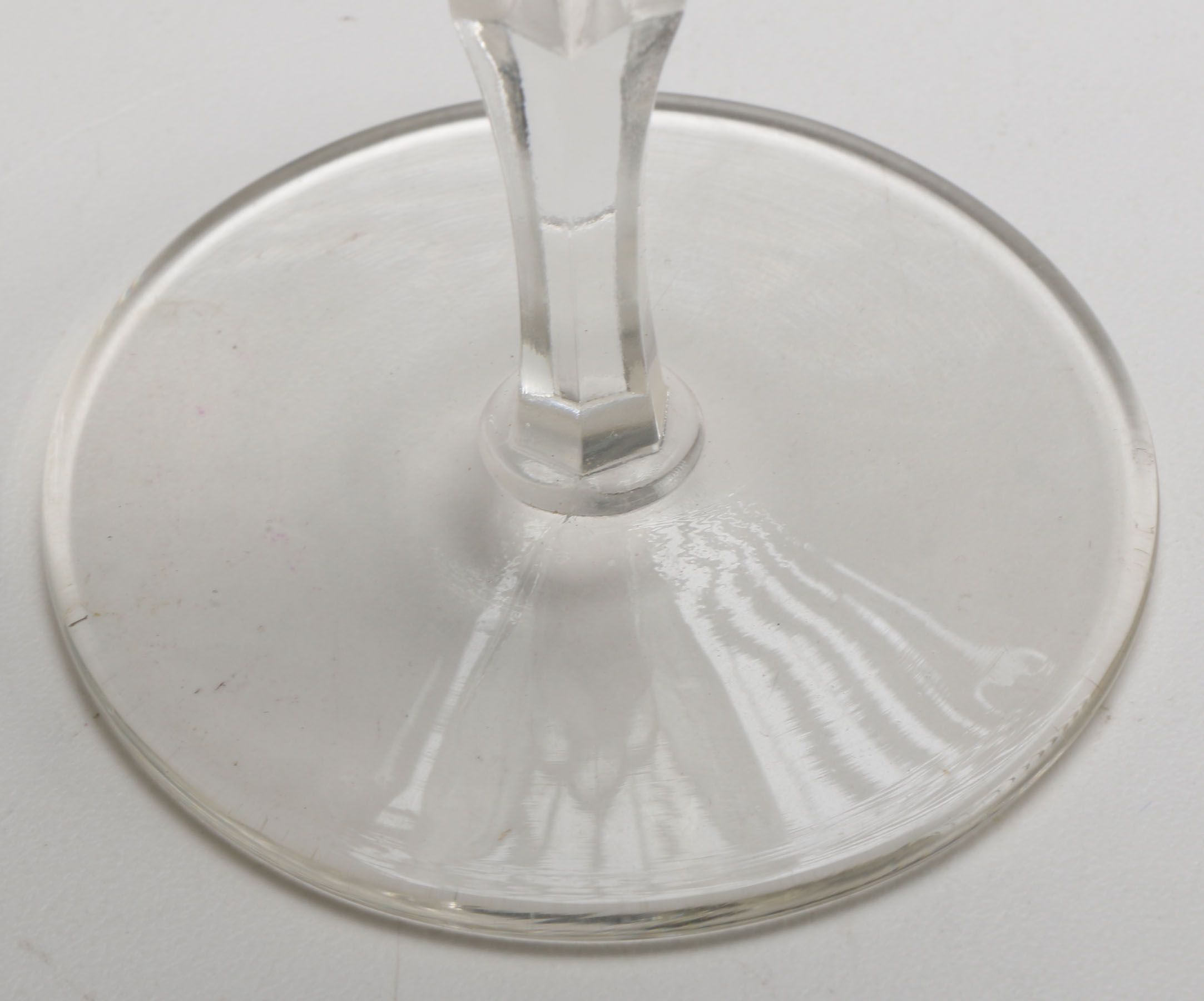 Etched Glass Stemware