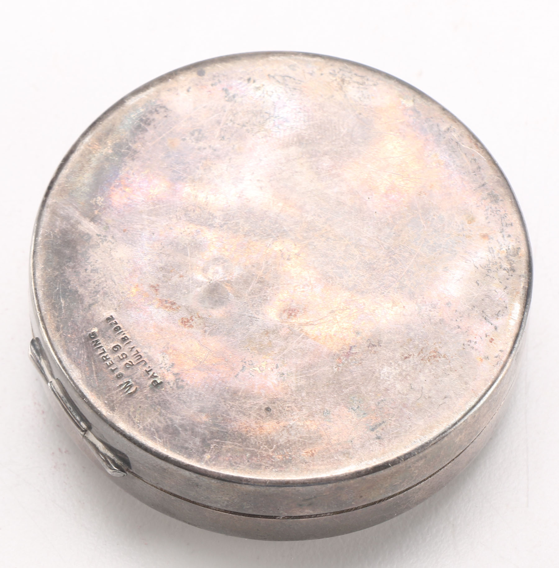 Watrous Mfg. Co. Sterling Silver Compact