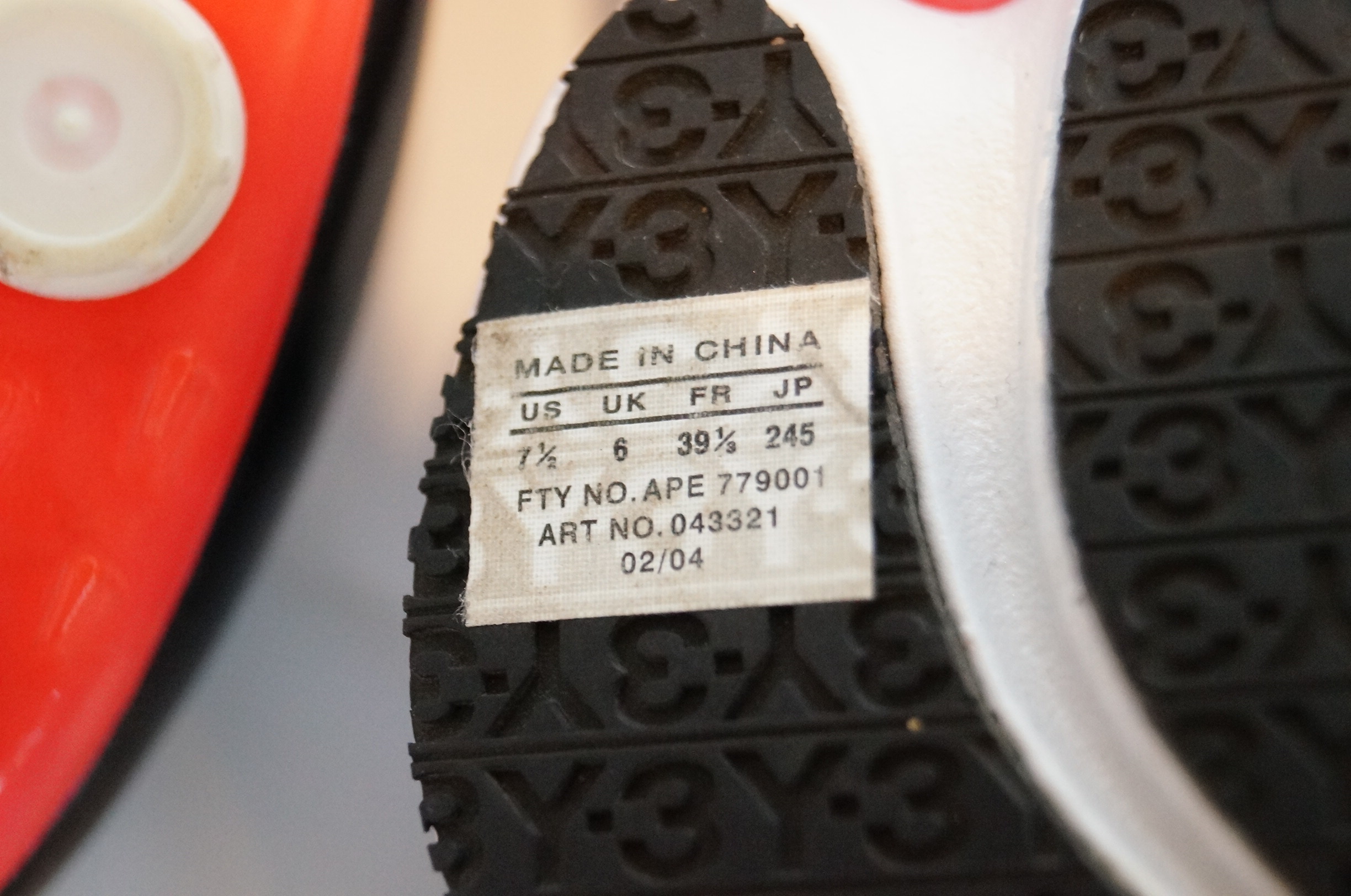 Adidas Y-3 Yohji Yamamoto Athletic Shoes