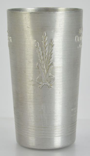 Antique Old Forester Aluminum Mint Julep Cups
