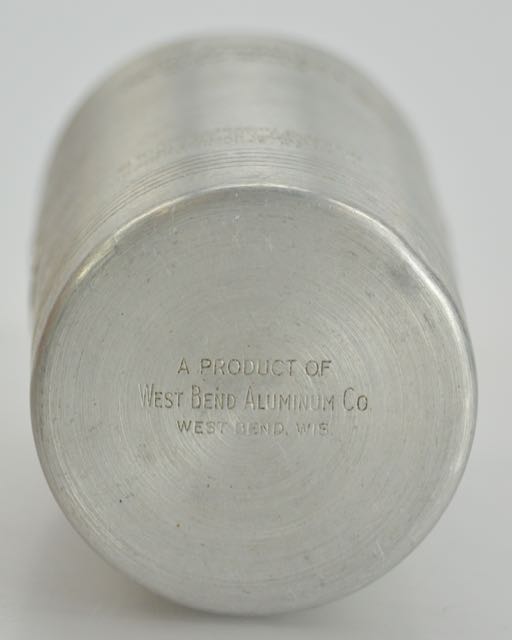 Antique Old Forester Aluminum Mint Julep Cups