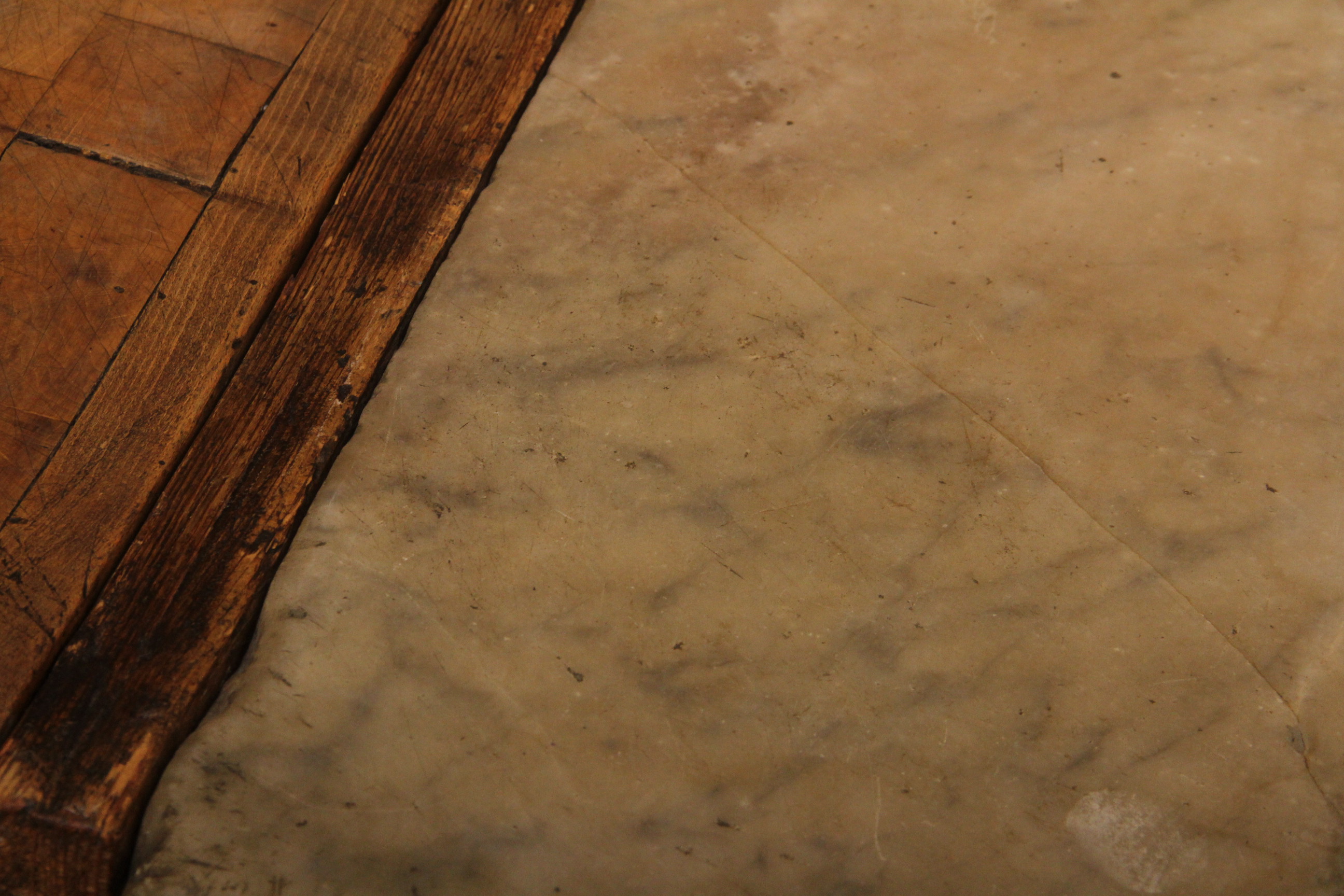 Antique French 19th c. Billot de Boucher  "Butcher Block"