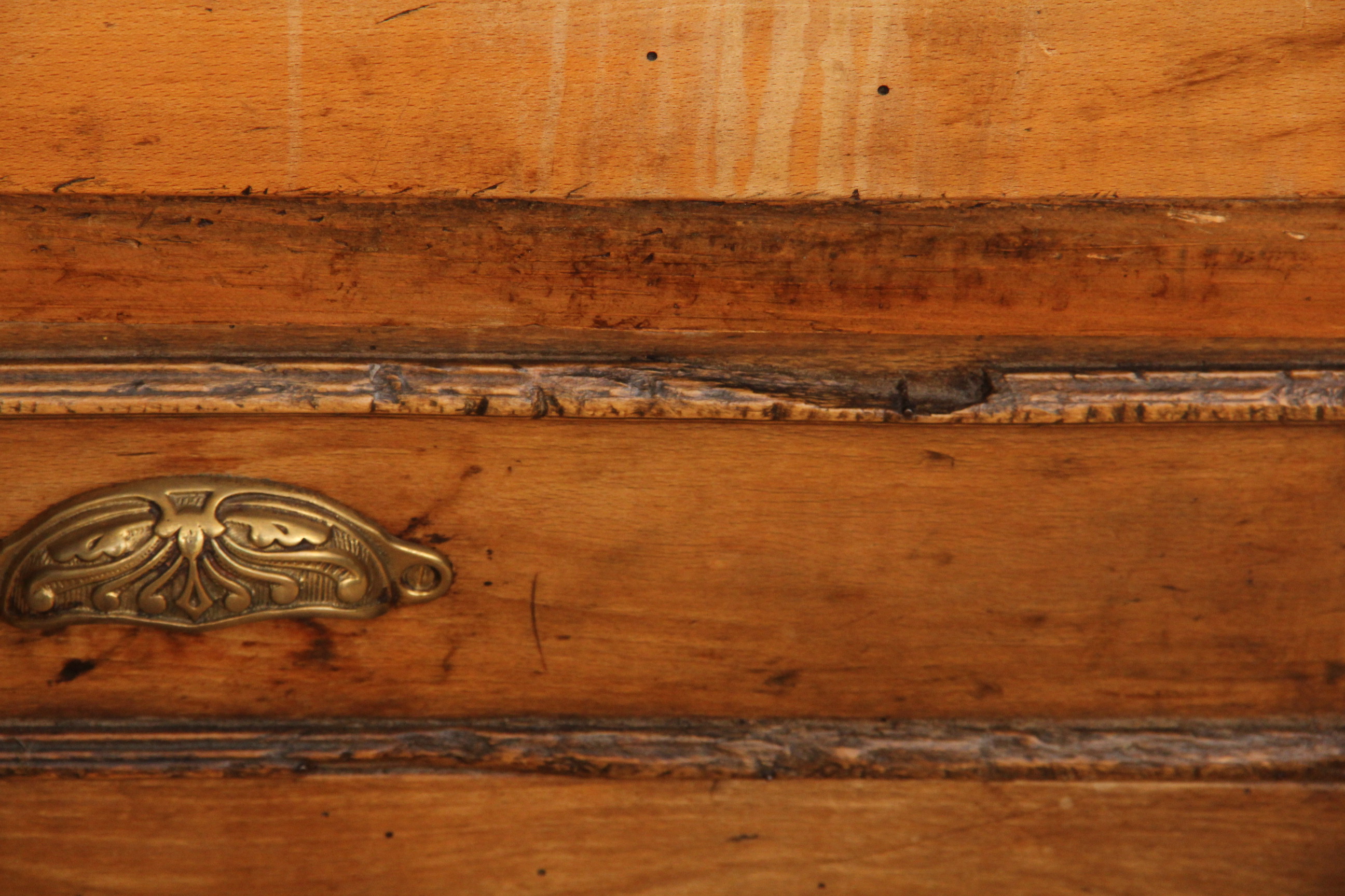 Antique French 19th c. Billot de Boucher  "Butcher Block"