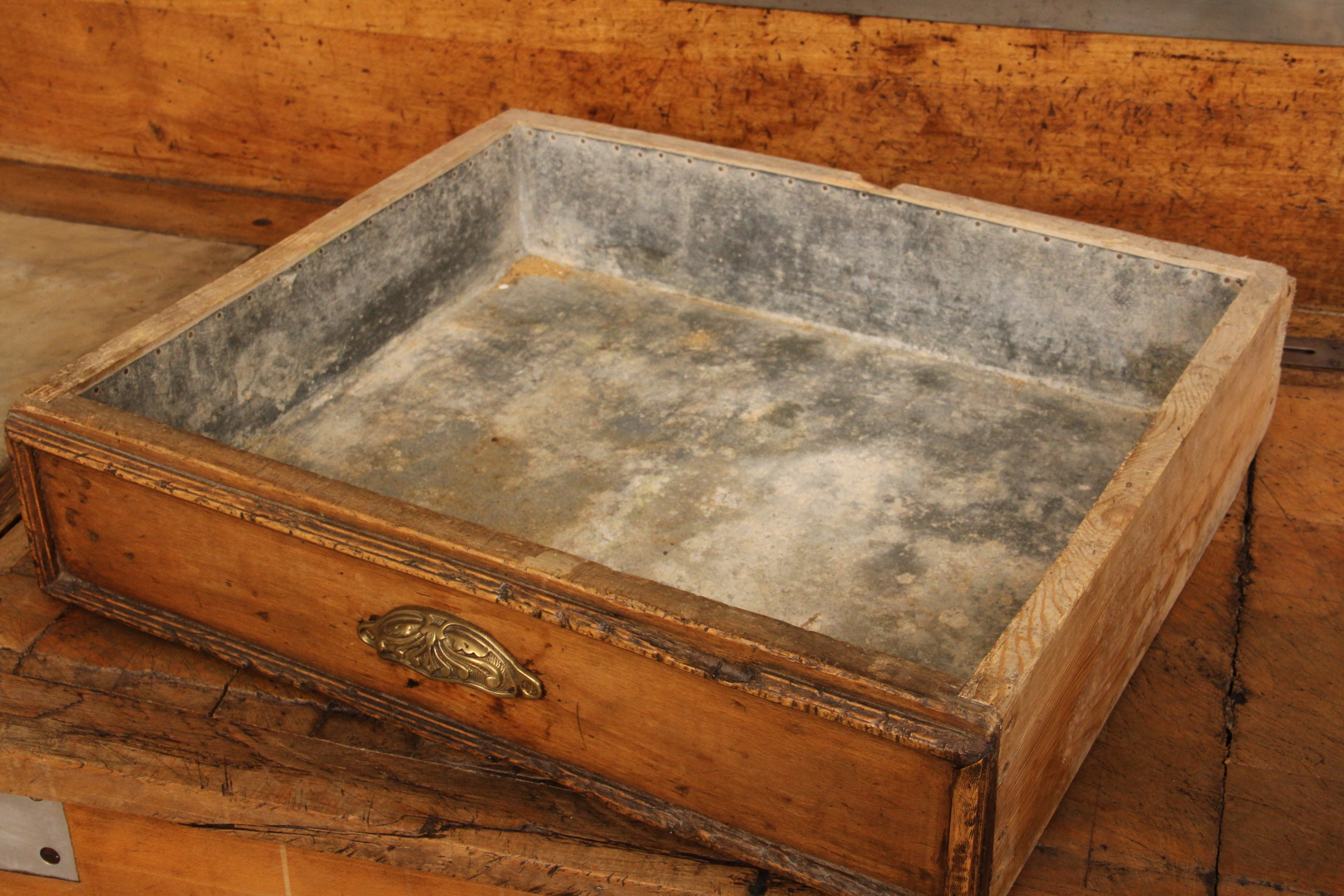 Antique French 19th c. Billot de Boucher  "Butcher Block"