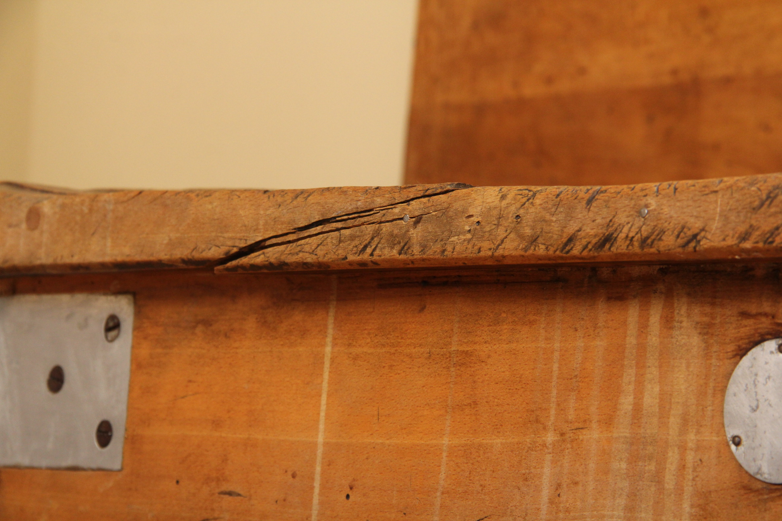 Antique French 19th c. Billot de Boucher  "Butcher Block"