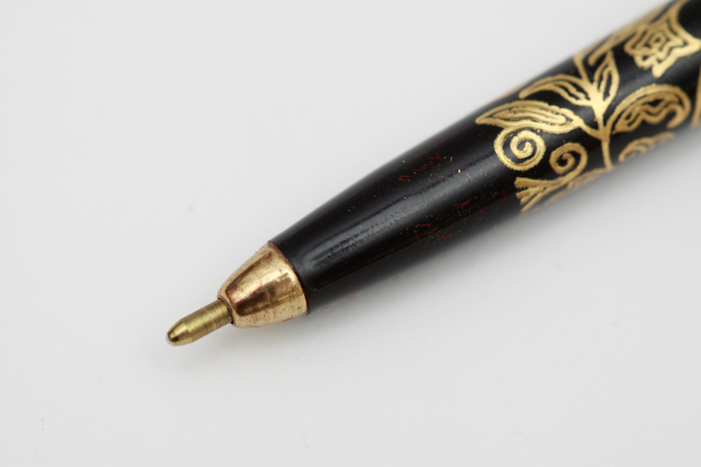 Set of Chanel No. 5 Arpege 14K Filigree Perfumed Pens