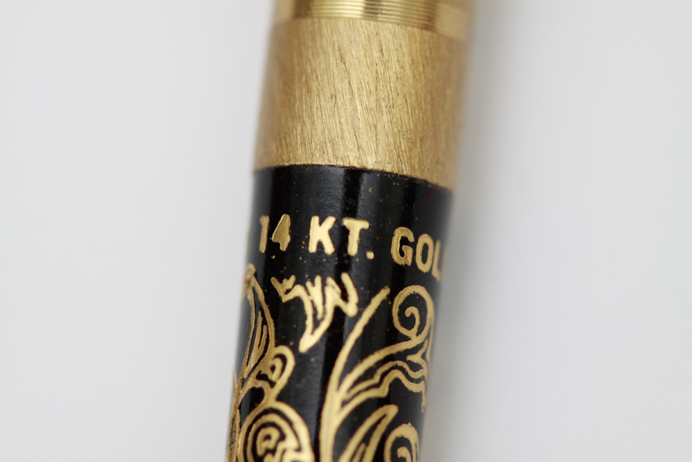 Set of Chanel No. 5 Arpege 14K Filigree Perfumed Pens