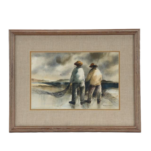 Robert Fabe Original Watercolor