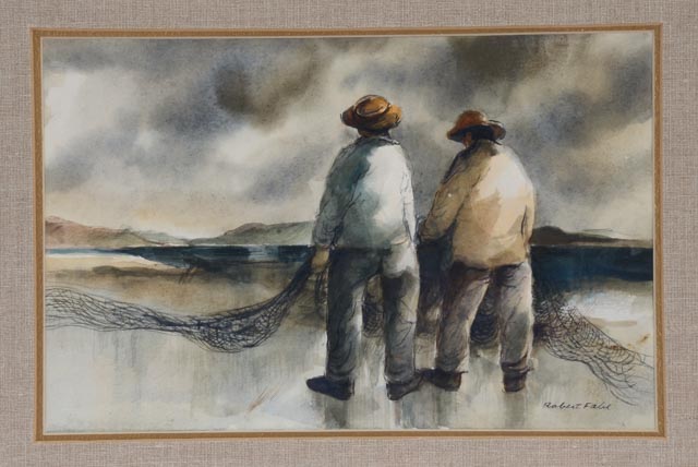 Robert Fabe Original Watercolor
