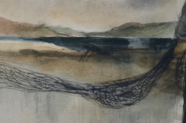 Robert Fabe Original Watercolor