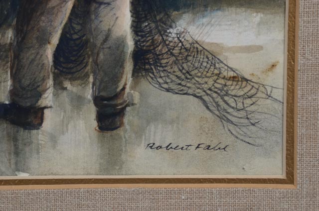 Robert Fabe Original Watercolor