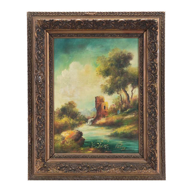 Original Oil on Canvas Signed by Artist Pierry