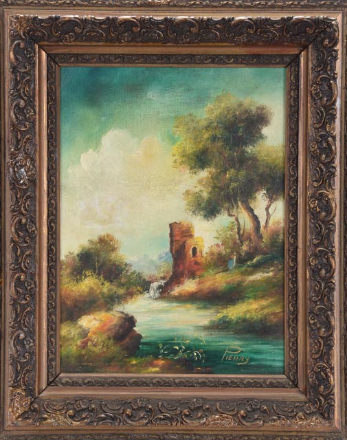 Original Oil on Canvas Signed by Artist Pierry