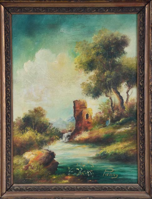 Original Oil on Canvas Signed by Artist Pierry