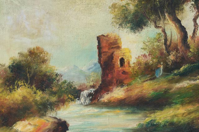 Original Oil on Canvas Signed by Artist Pierry