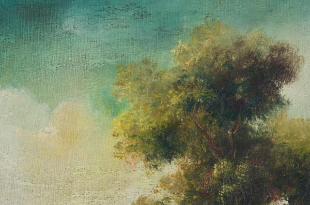 Original Oil on Canvas Signed by Artist Pierry