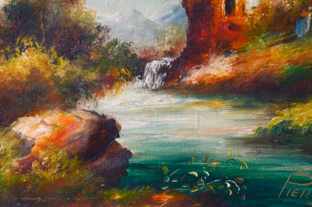 Original Oil on Canvas Signed by Artist Pierry