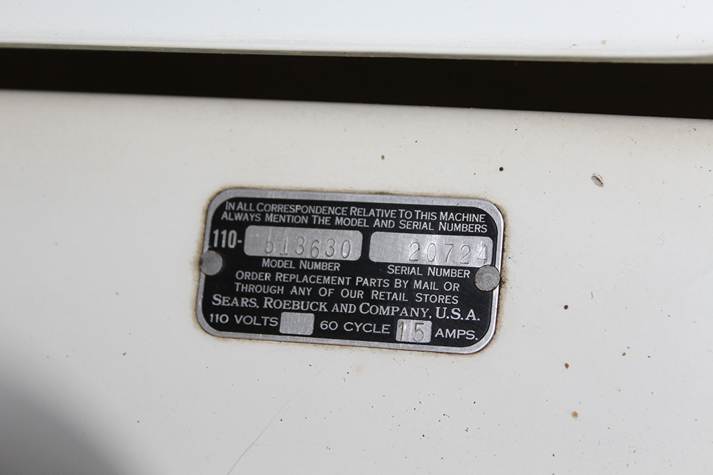 Vintage Kenmore Industrial Ironing Machine