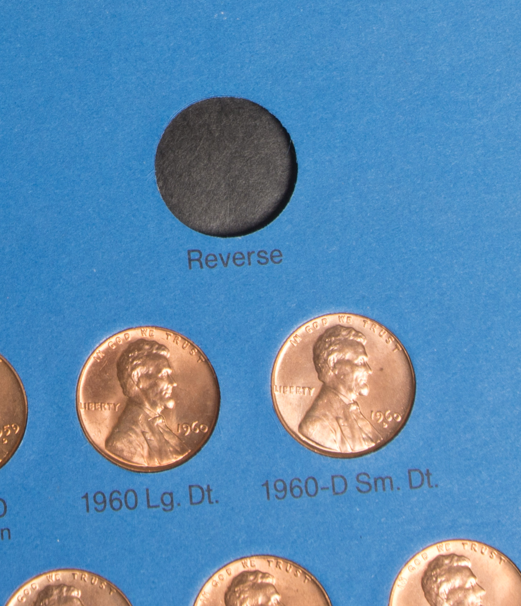 Lincoln Memorial Penny Collection 1959-1984