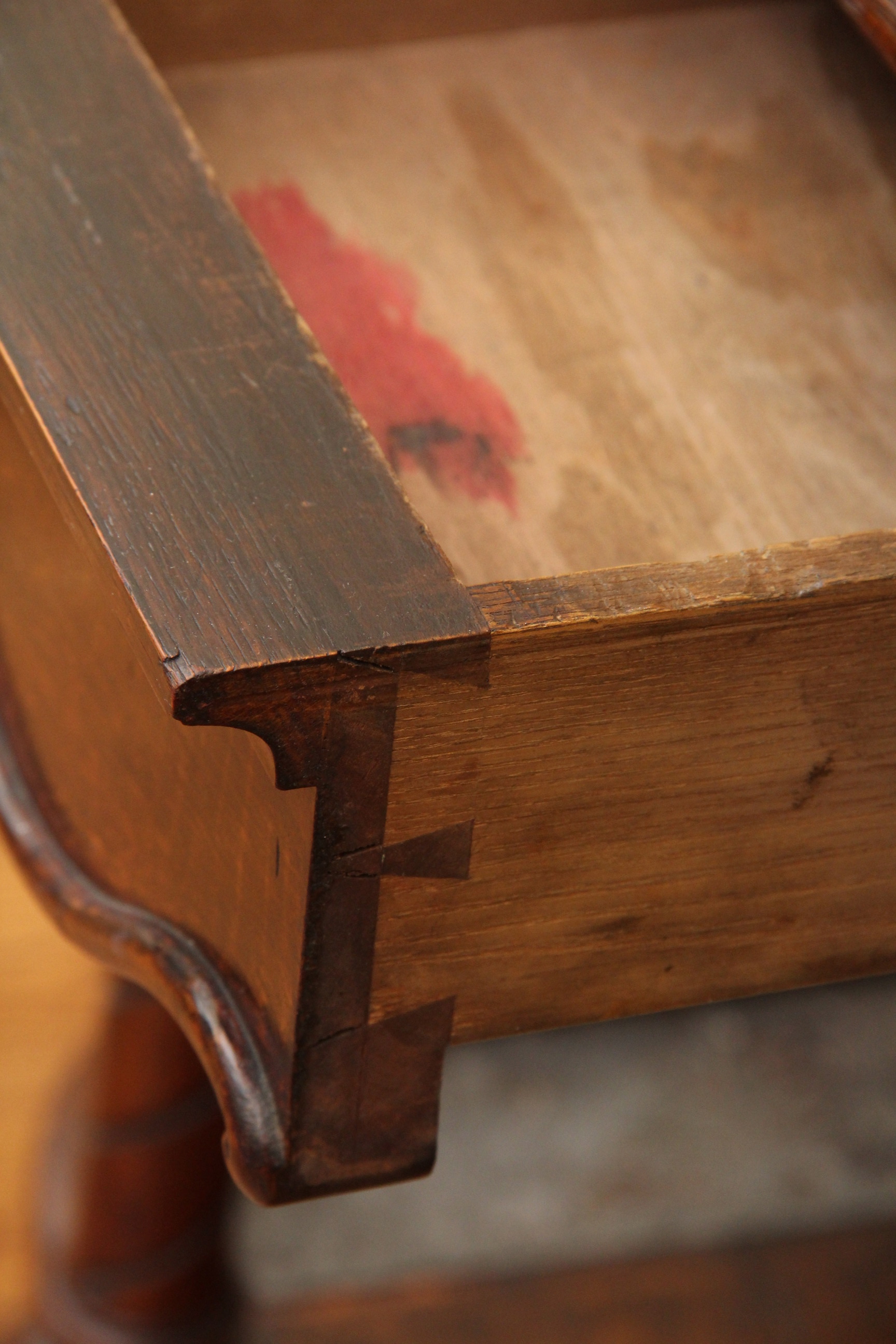 Antique English Oak Hall Tree