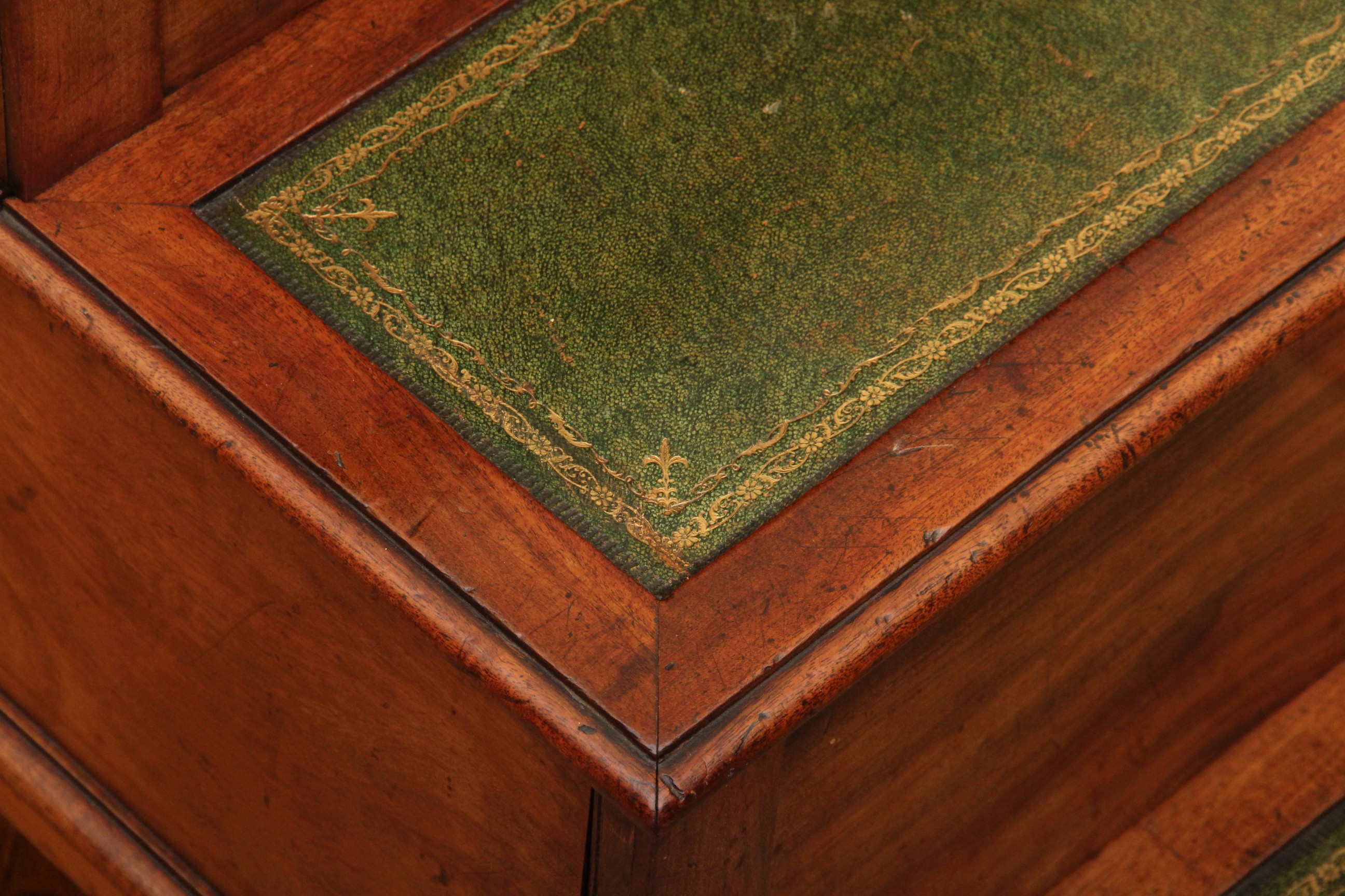 Antique Steps Side Table with Hidden Storage