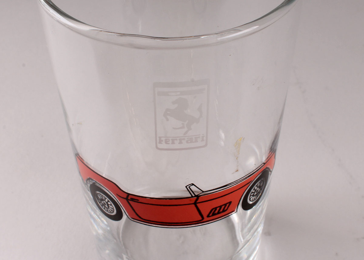 Kitchenware with Vintage Car Decals